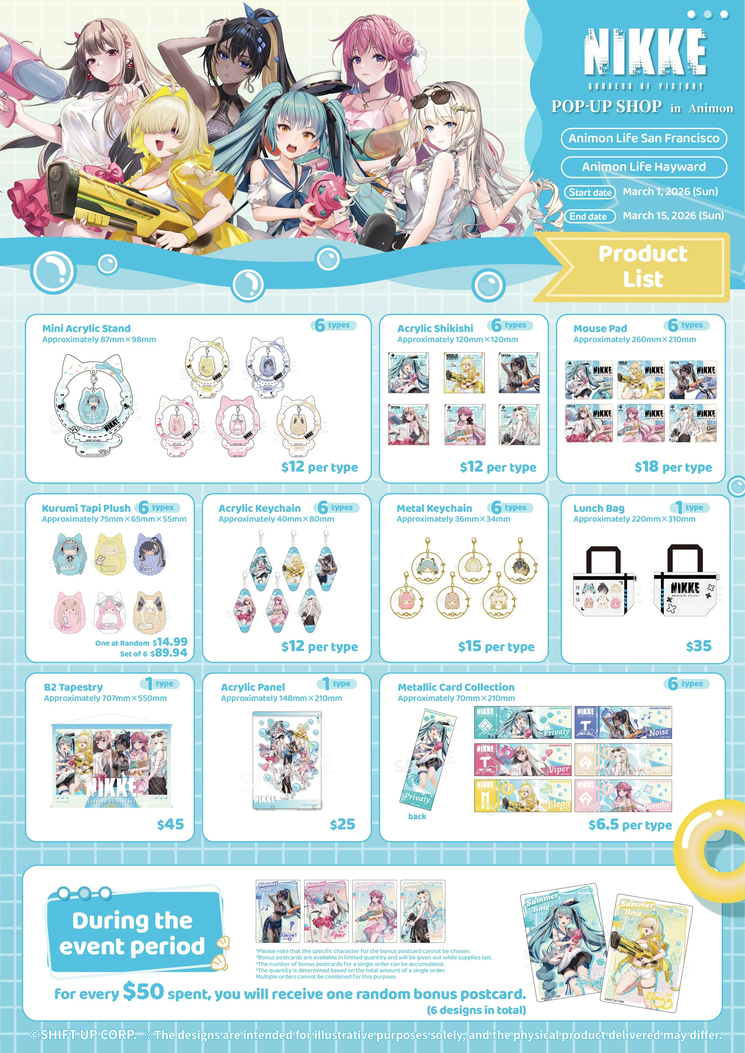 Nikke Popup Shop in Animon | Explore & Shop Now — Animon Official